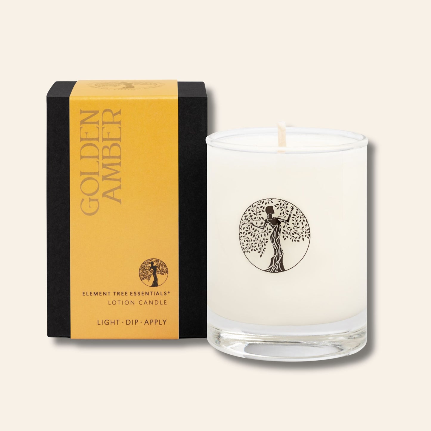 Golden Amber Lotion Candle