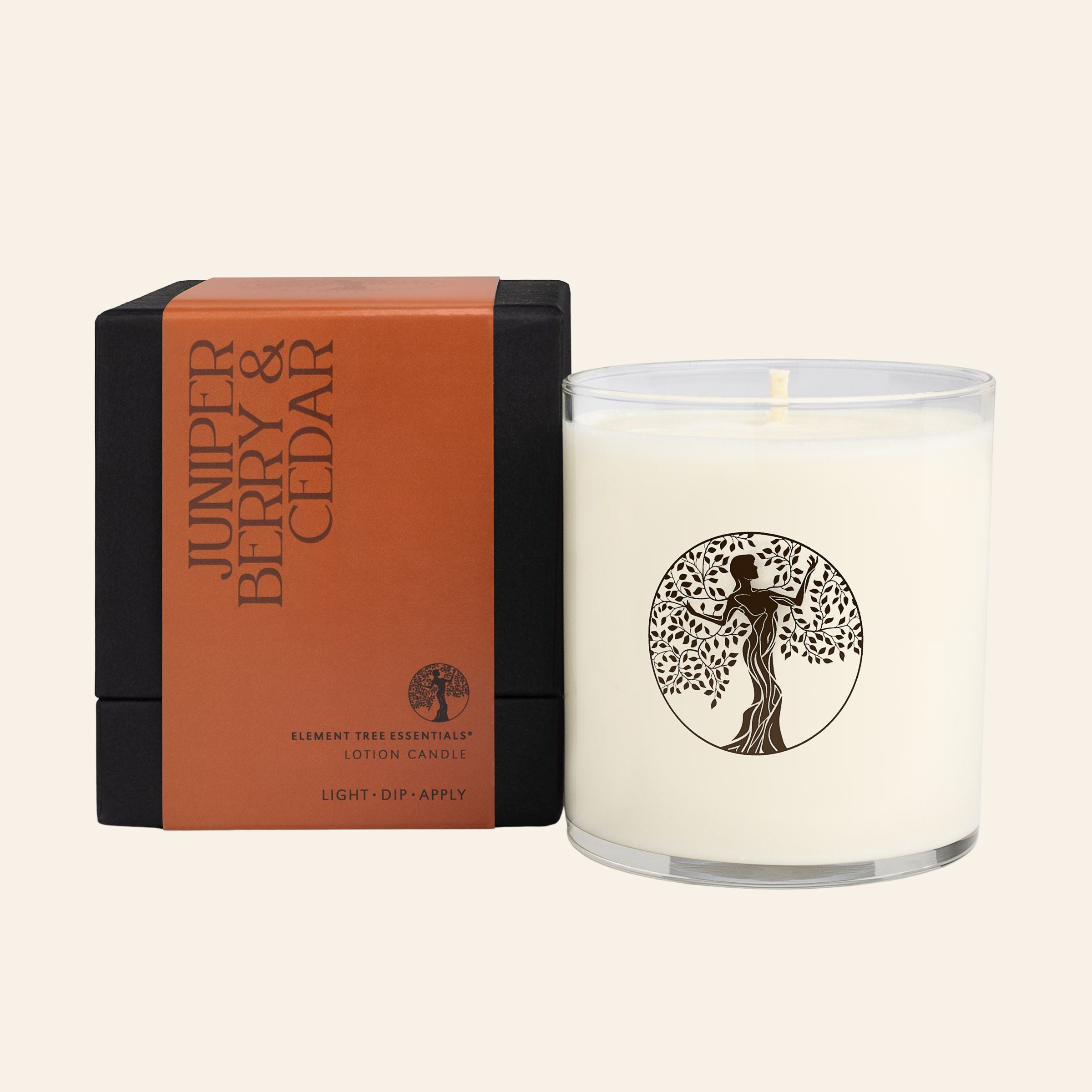 Juniper Berry & Cedar Lotion Candle – Element Tree Essentials