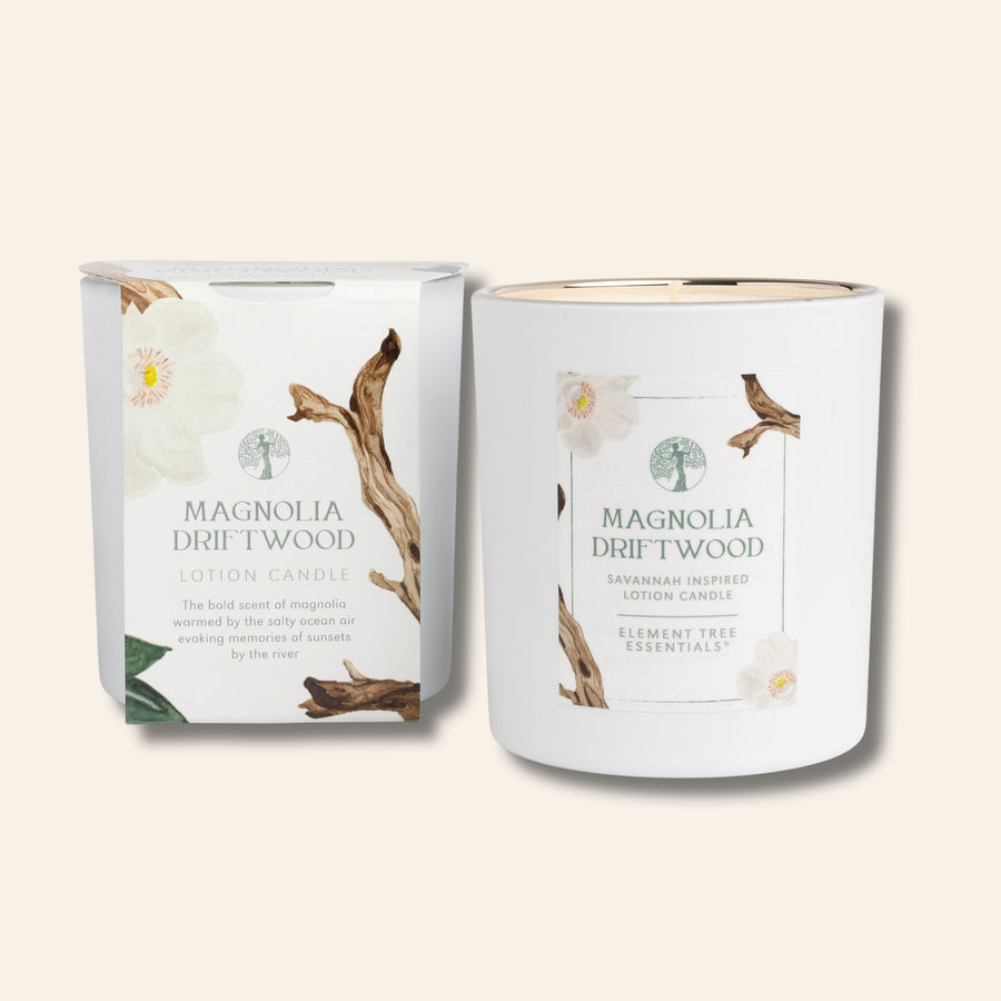 Magnolia Driftwood Lotion Candle