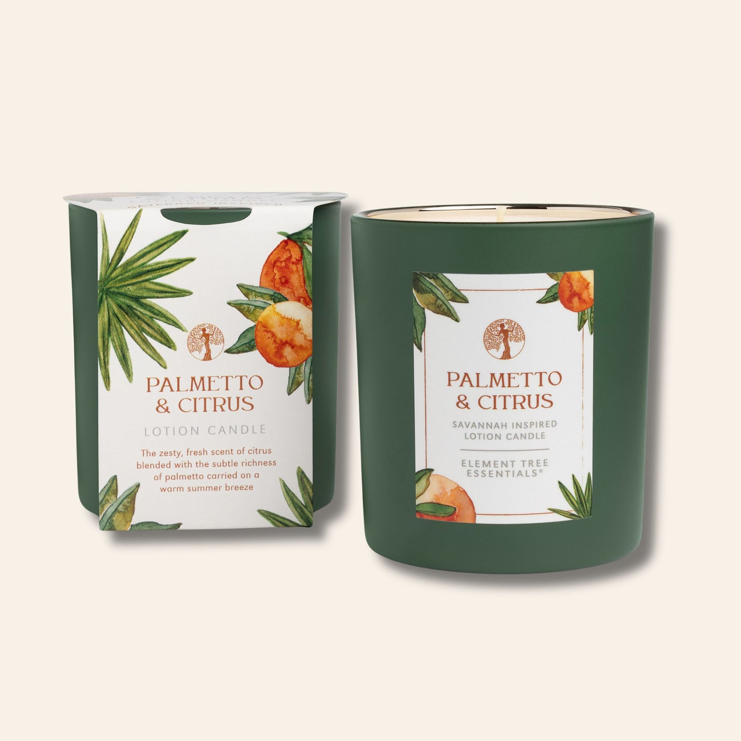 Palmetto & Citrus Lotion Candle