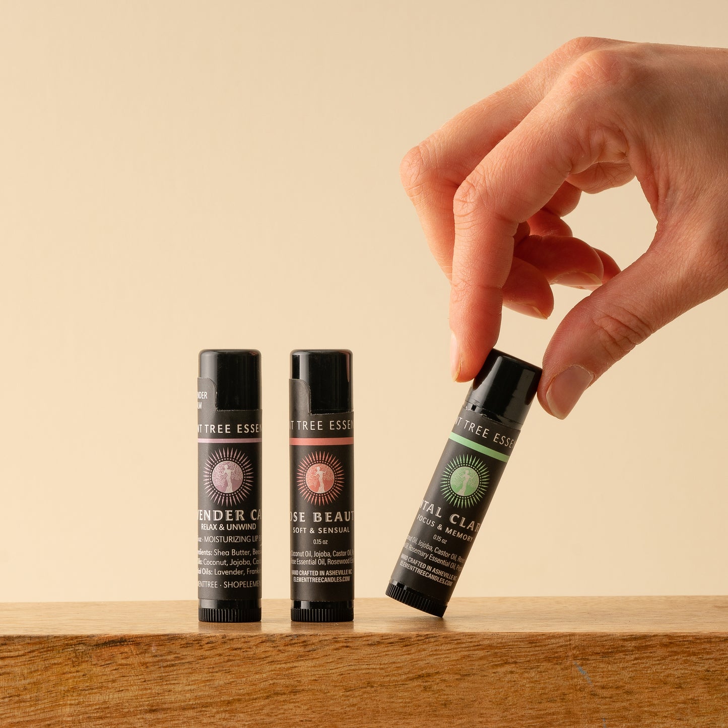 Essential Oil Lip Balms