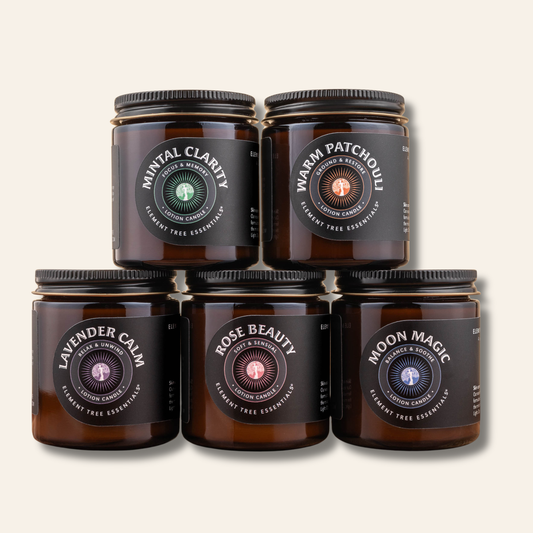 Essential Oil Lotion Candle