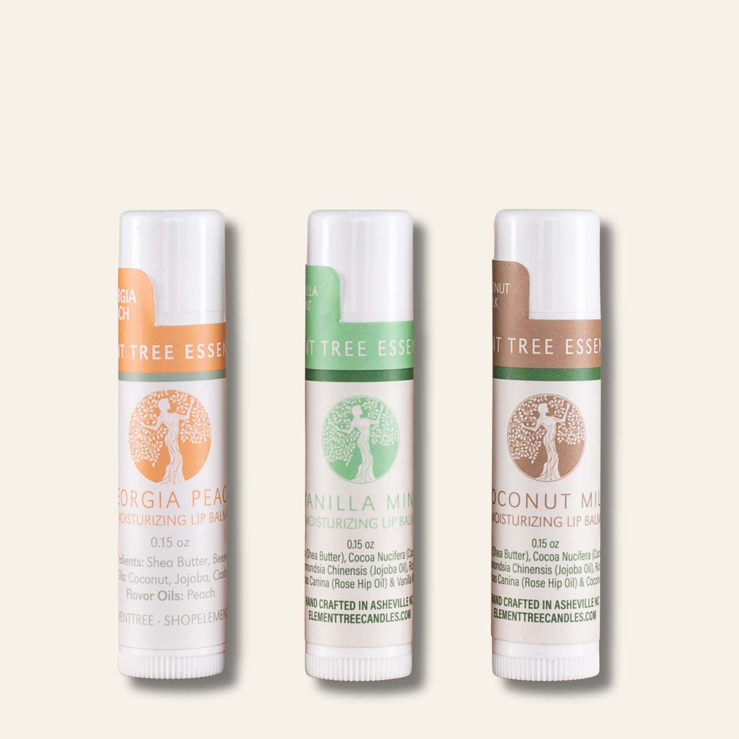 Flavored Lip Balm Set