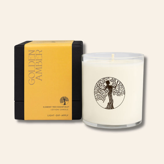 Golden Amber Lotion Candle
