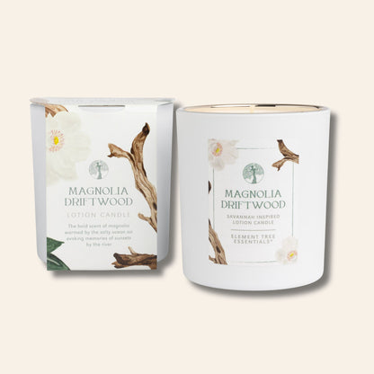 Magnolia Driftwood Lotion Candle