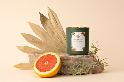 Palmetto & Citrus Lotion Candle