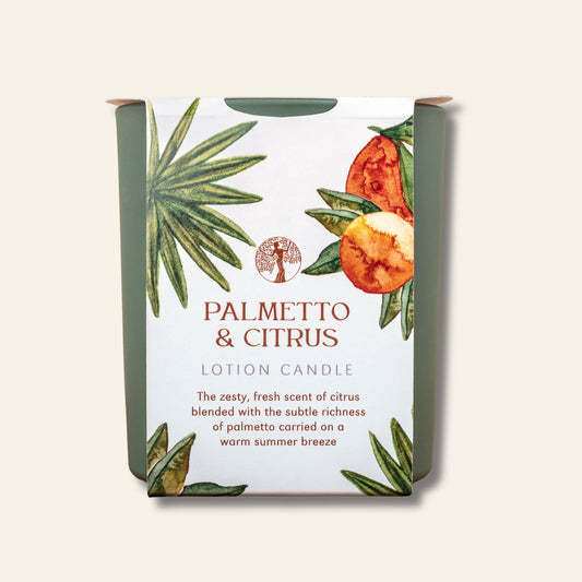 Palmetto & Citrus Lotion Candle