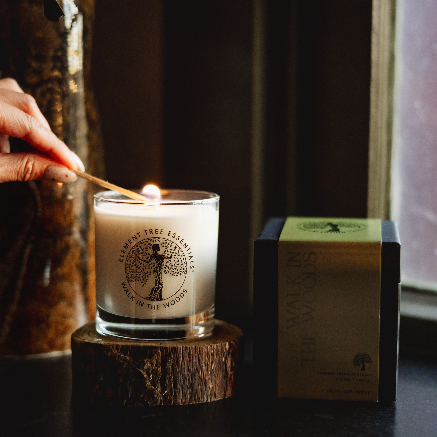 Walk In The Woods Lotion Candle